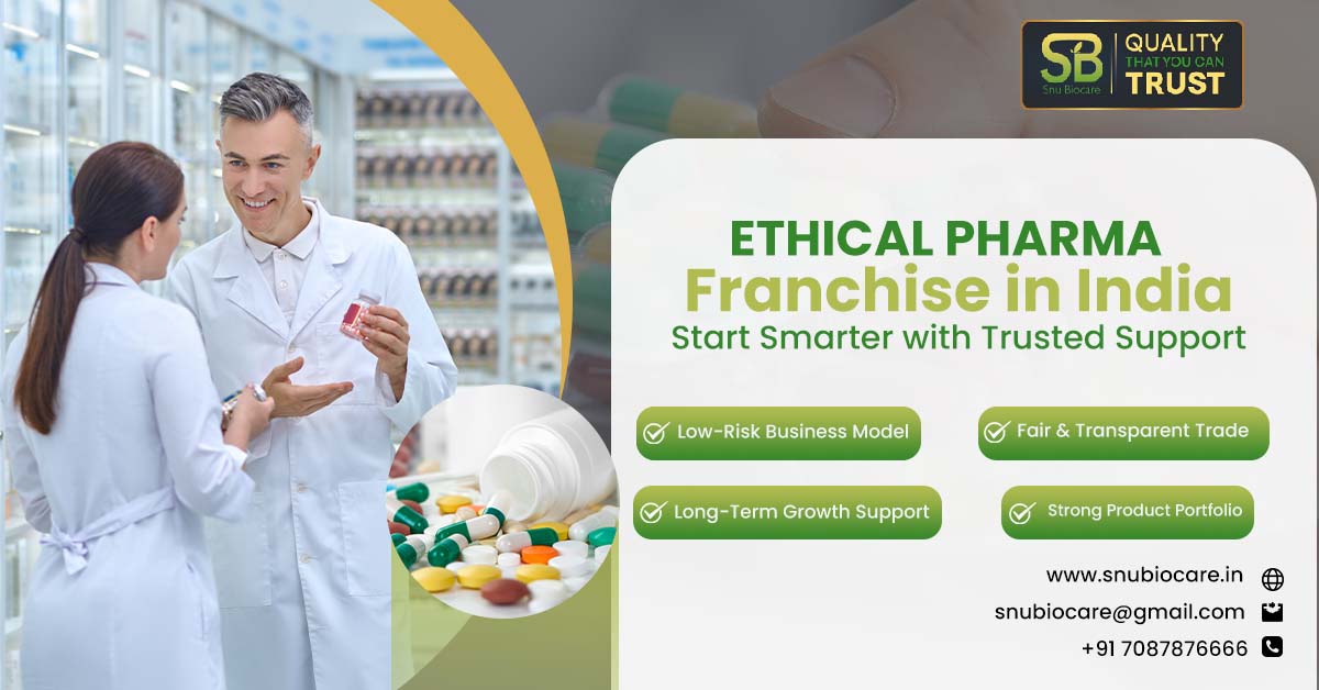 ethical pharma franchise in india - snu biocare